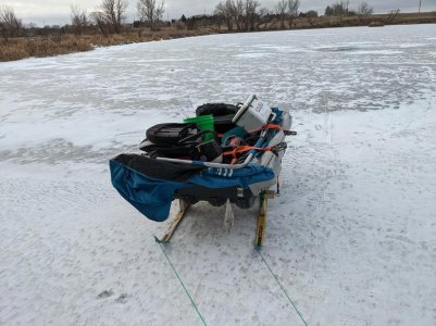 Who's Building A Smitty Sled?  Ice fishing diy, Ice fishing